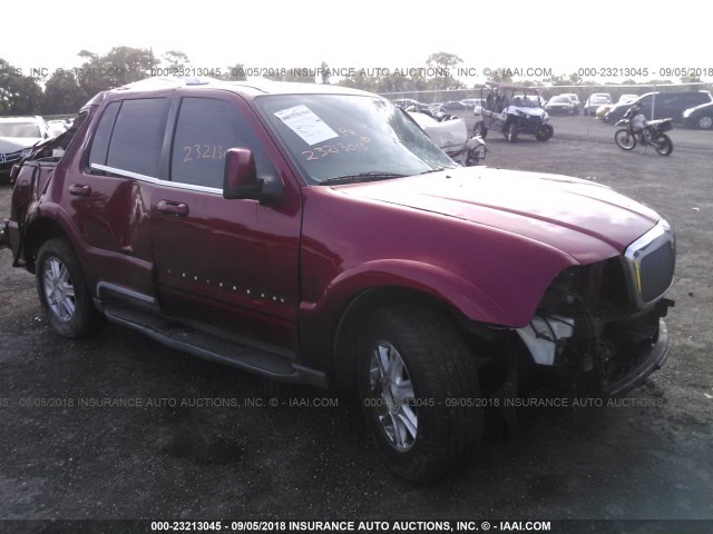 5LMEU68H03ZJ22471 - 2003 LINCOLN AVIATOR 红色 照片 1