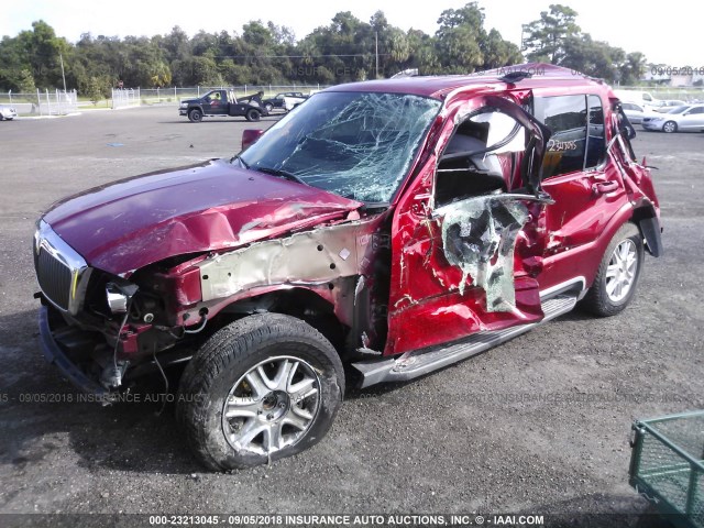 5LMEU68H03ZJ22471 - 2003 LINCOLN AVIATOR 红色 照片 2