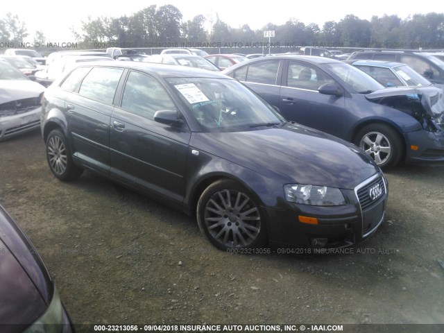 WAUNF78P66A030442 - 2006 AUDI A3 2.0 PREMIUM GRAY photo 1