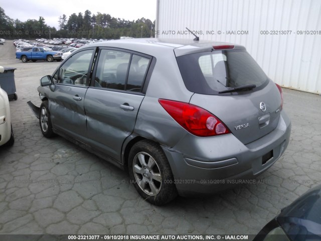 3N1BC1CPXCK278368 - 2012 NISSAN VERSA S/SL GRAY photo 3