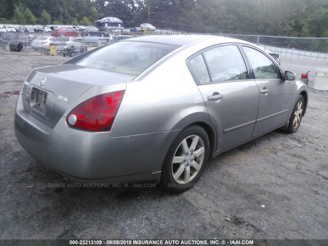 1N4BA41E64C867338 - 2004 NISSAN MAXIMA SE/SL TAN photo 4