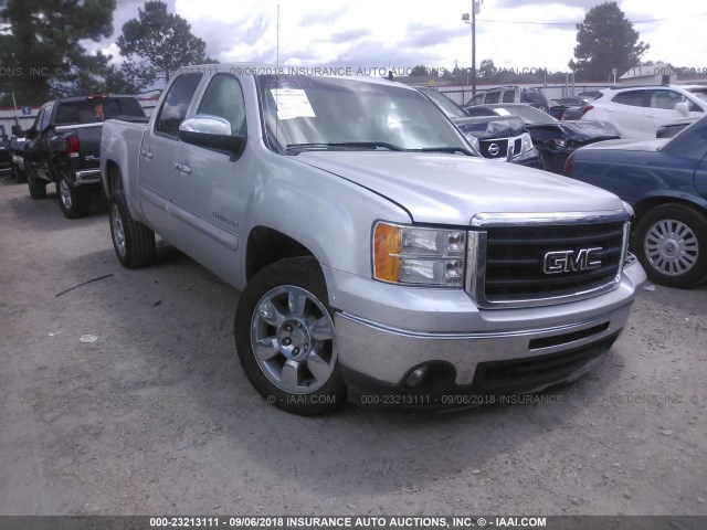 3GTP1VE02BG216626 - 2011 GMC SIERRA C1500 SLE SILVER photo 1