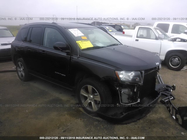 1C4NJCEA3GD754888 - 2016 JEEP COMPASS LATITUDE 黑色 照片 1