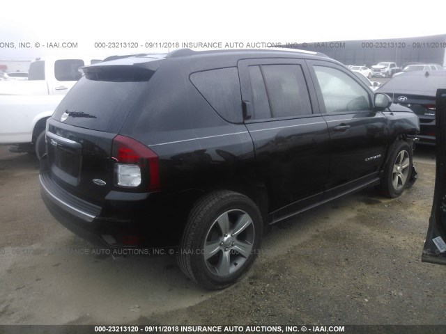 1C4NJCEA3GD754888 - 2016 JEEP COMPASS LATITUDE 黑色 照片 4