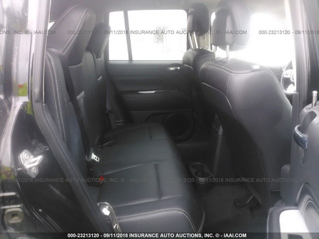 1C4NJCEA3GD754888 - 2016 JEEP COMPASS LATITUDE 黑色 照片 8