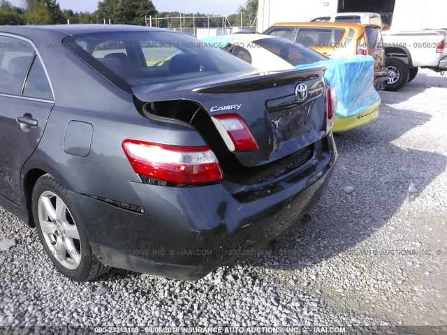 4T1BE46K79U807546 - 2009 TOYOTA CAMRY SE/LE/XLE GRAY photo 6