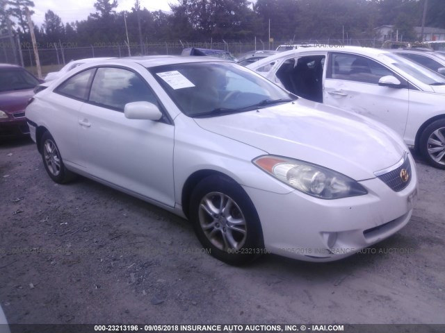 4T1CE38P04U851372 - 2004 TOYOTA CAMRY SOLARA SE/SLE თეთრი ფოტო 1