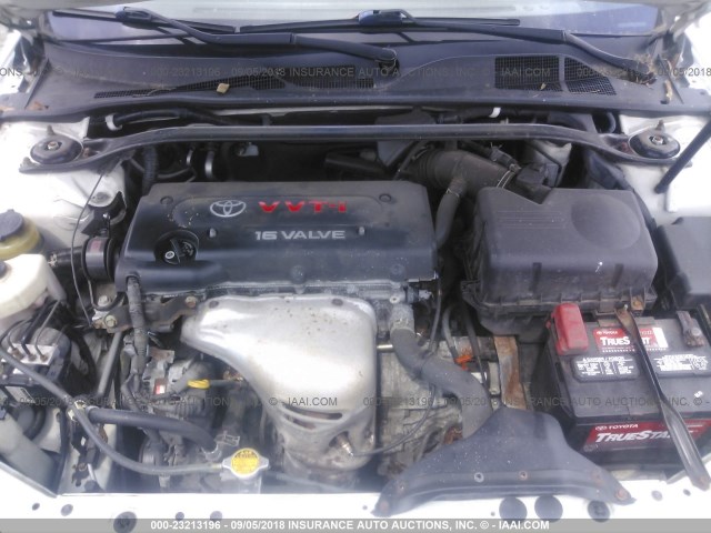 4T1CE38P04U851372 - 2004 TOYOTA CAMRY SOLARA SE/SLE თეთრი ფოტო 10