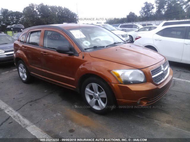 1B3CB3HA7BD191113 - 2011 DODGE CALIBER MAINSTREET ORANGE photo 1