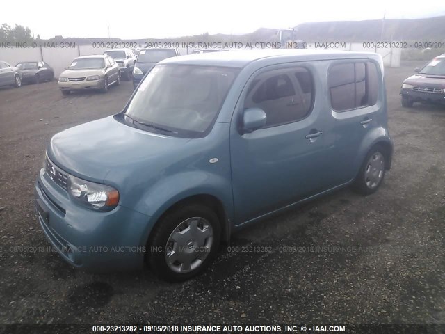 JN8AZ2KR2AT156806 - 2010 NISSAN CUBE S/SL/KROM BLUE photo 2