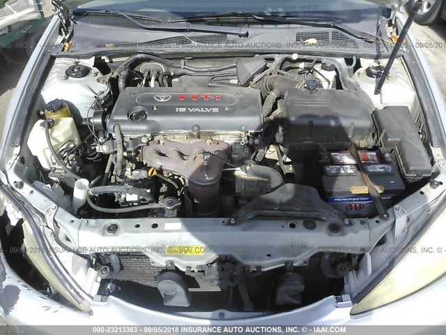 4T1BE32K46U116793 - 2006 TOYOTA CAMRY LE/XLE/SE 银色 照片 10