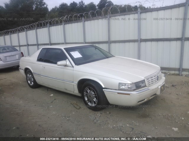 1G6ET1296SU604990 - 1995 CADILLAC ELDORADO TOURING WHITE photo 1