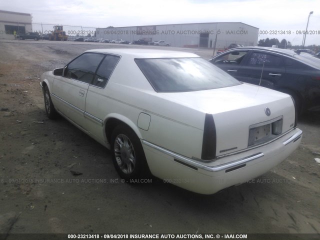 1G6ET1296SU604990 - 1995 CADILLAC ELDORADO TOURING WHITE photo 3