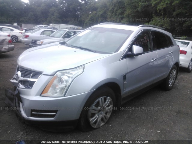 3GYFNDEY0AS554158 - 2010 CADILLAC SRX LUXURY COLLECTION GRAY photo 2