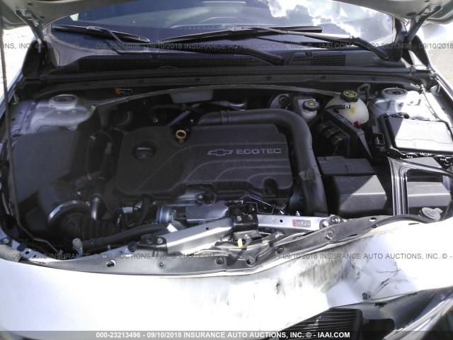 1G1ZB5ST1HF151131 - 2017 CHEVROLET MALIBU LS 银色 照片 10