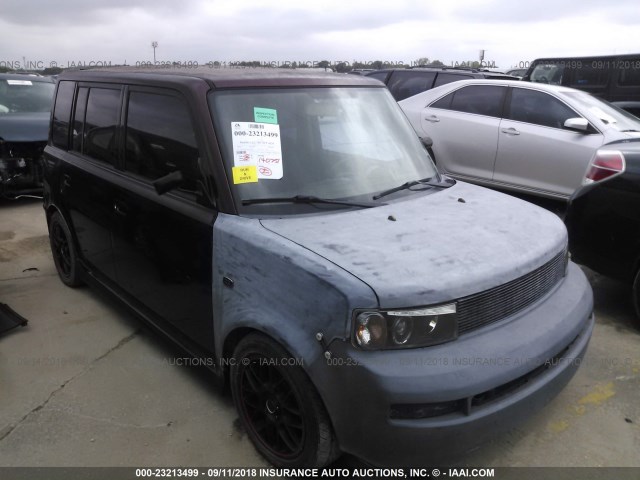 JTLKT324550195039 - 2005 TOYOTA SCION XB PURPLE photo 1