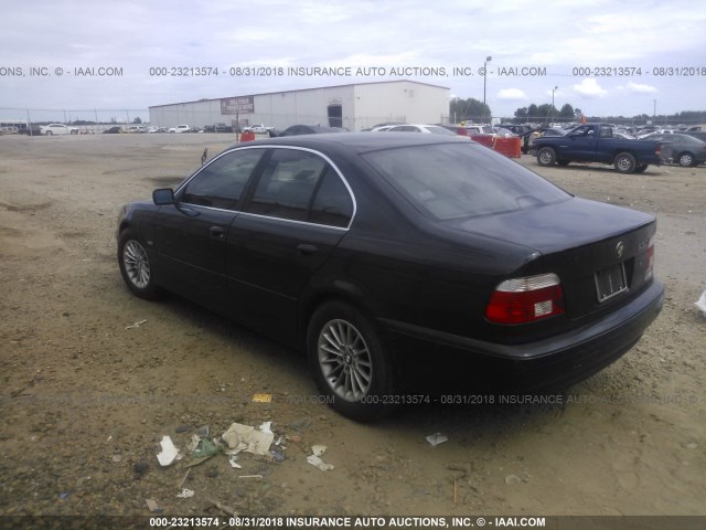 WBADT63471CF05480 - 2001 BMW 530 I AUTOMATIC BLACK photo 3