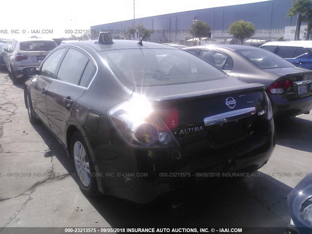 1N4CL2AP7BC100714 - 2011 NISSAN ALTIMA HYBRID BLACK photo 3