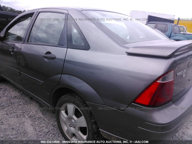 1FAHP34N27W150131 - 2007 FORD FOCUS ZX4/S/SE/SES 灰色 照片 6