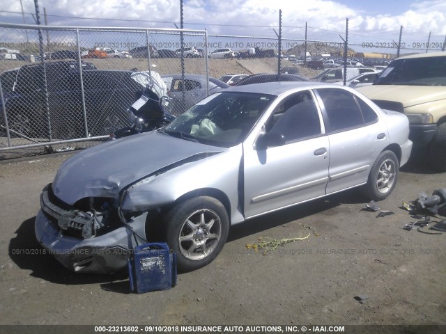 1G1JC524227401755 - 2002 CHEVROLET CAVALIER CNG SILVER photo 2