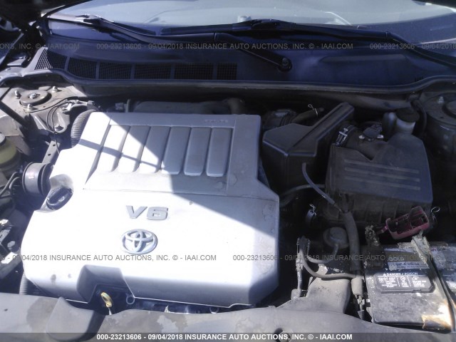 4T1BK3EK2BU120422 - 2011 TOYOTA CAMRY SE/LE/XLE შავი ფოტო 10