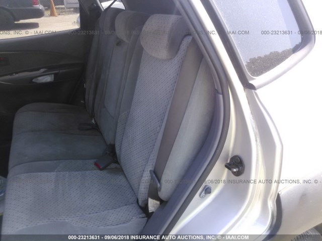 KM8JN72D65U190218 - 2005 HYUNDAI TUCSON GLS/LX SILVER photo 8