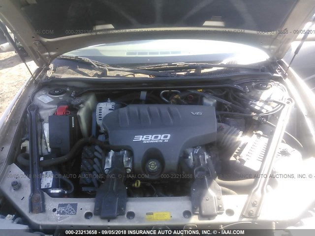 2G4WB55K411307359 - 2001 BUICK REGAL LS TAN photo 10