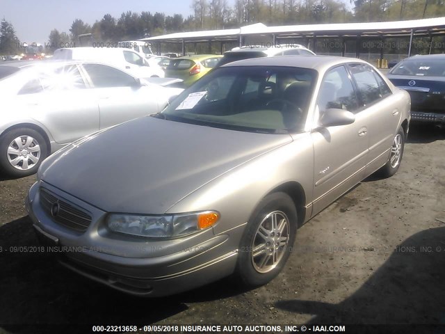 2G4WB55K411307359 - 2001 BUICK REGAL LS TAN photo 2