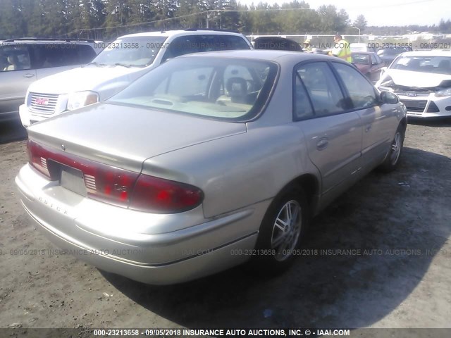 2G4WB55K411307359 - 2001 BUICK REGAL LS TAN photo 4