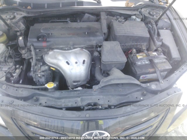 4T1BE46K39U408147 - 2009 TOYOTA CAMRY SE/LE/XLE BLACK photo 10