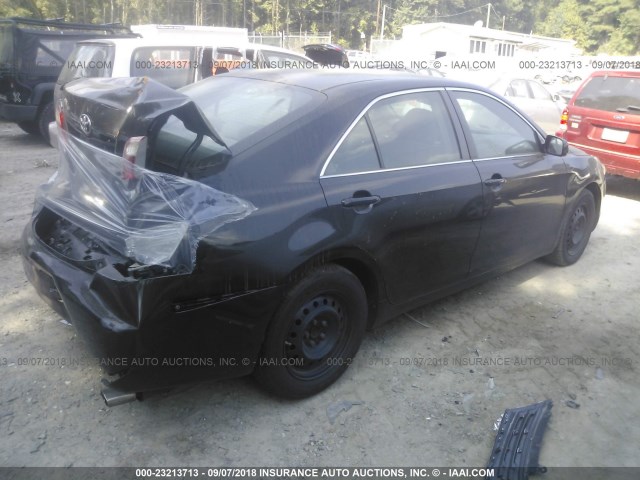 4T1BE46K39U408147 - 2009 TOYOTA CAMRY SE/LE/XLE BLACK photo 4