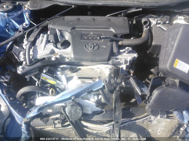 4T1BF1FK6GU516951 - 2016 TOYOTA CAMRY LE/XLE/SE/XSE 蓝色 照片 10
