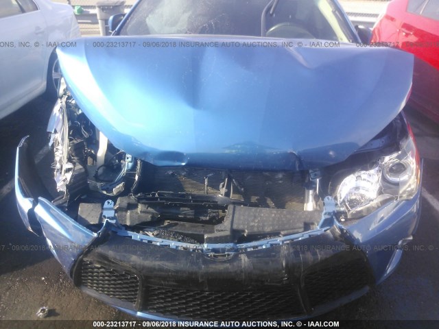 4T1BF1FK6GU516951 - 2016 TOYOTA CAMRY LE/XLE/SE/XSE 蓝色 照片 6