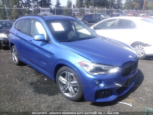 WBXHT3C30G5E53152 - 2016 BMW X1 XDRIVE28I BLUE photo 1