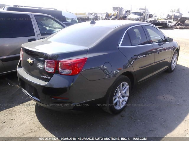 1G11C5SL9EF159791 - 2014 CHEVROLET MALIBU 1LT GRAY photo 4