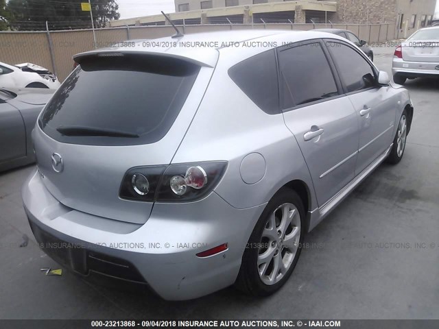 JM1BK344091200501 - 2009 MAZDA 3 S SILVER photo 4