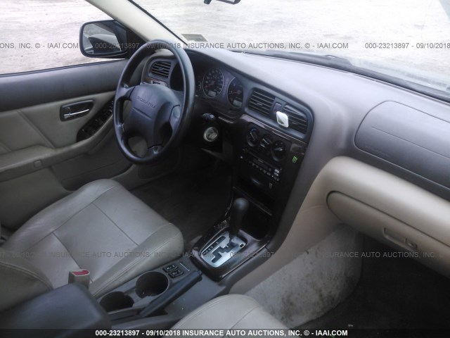 4S3BH675237629356 - 2003 SUBARU LEGACY OUTBACK AWP 绿色 照片 5