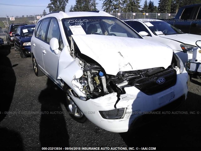 KNAFG525277071937 - 2007 KIA RONDO LX/EX WHITE photo 1