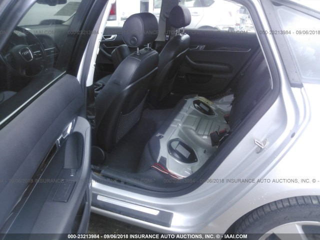 WAUDG74F55N122039 - 2005 AUDI A6 3.2 QUATTRO GRAY photo 8