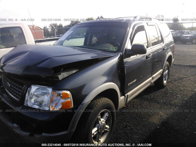 1FMZU73E42UA30783 - 2002 FORD EXPLORER XLT BLUE photo 2