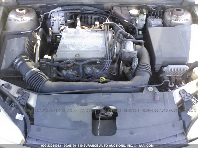 1G1ZT62845F149464 - 2005 CHEVROLET MALIBU MAXX LS GOLD photo 10