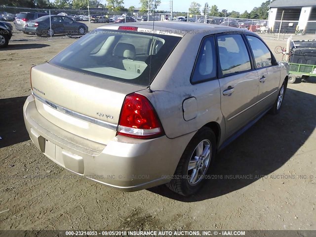 1G1ZT62845F149464 - 2005 CHEVROLET MALIBU MAXX LS GOLD photo 4