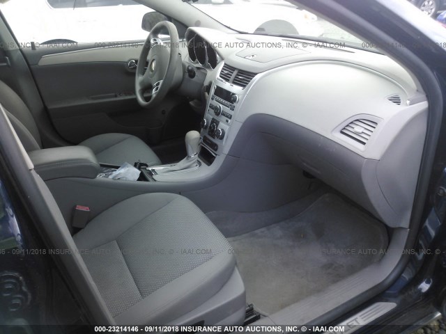 1G1ZC5E07CF284354 - 2012 CHEVROLET MALIBU 1LT მუქი ლურჯი ფოტო 5