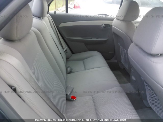 1G1ZC5E07CF284354 - 2012 CHEVROLET MALIBU 1LT მუქი ლურჯი ფოტო 8