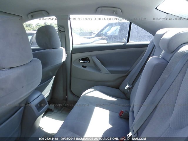 4T4BE46K59R107921 - 2009 TOYOTA CAMRY SE/LE/XLE SILVER photo 8