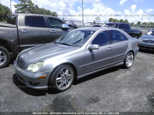 WDBRF52H76E019659 - 2006 MERCEDES-BENZ C GENERATION 2006 230 BEIGE photo 2