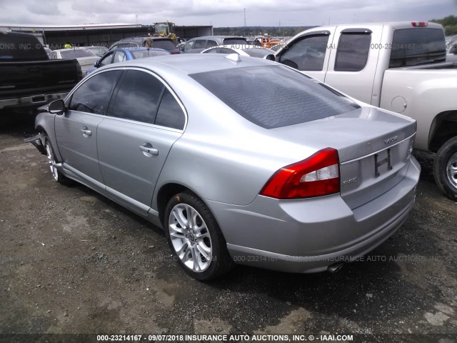 YV1AH852071021239 - 2007 VOLVO S80 V8 SILVER photo 3