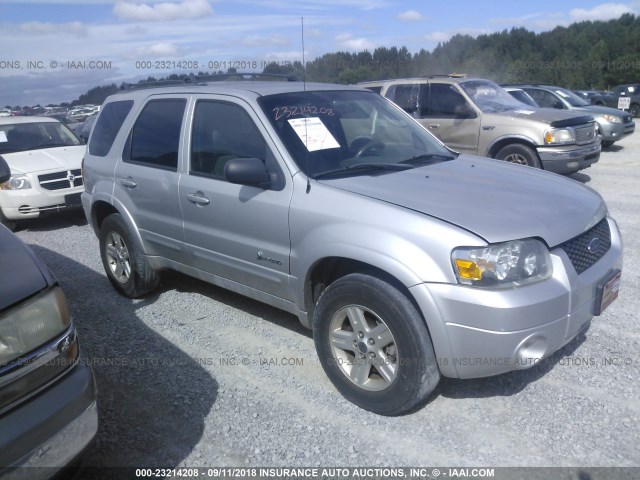 1FMCU96H55KE10514 - 2005 FORD ESCAPE HEV SILVER photo 1