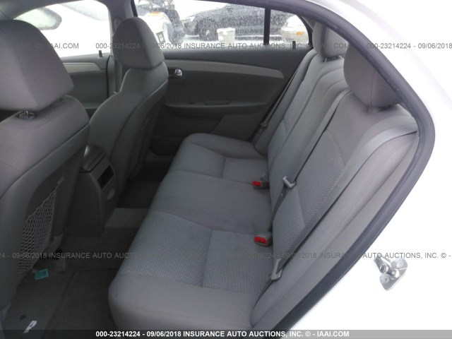 1G1ZC5E02AF257849 - 2010 CHEVROLET MALIBU 1LT თეთრი ფოტო 8