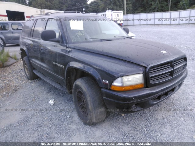 1B4HS28Y5XF608524 - 1999 DODGE DURANGO BLACK photo 1